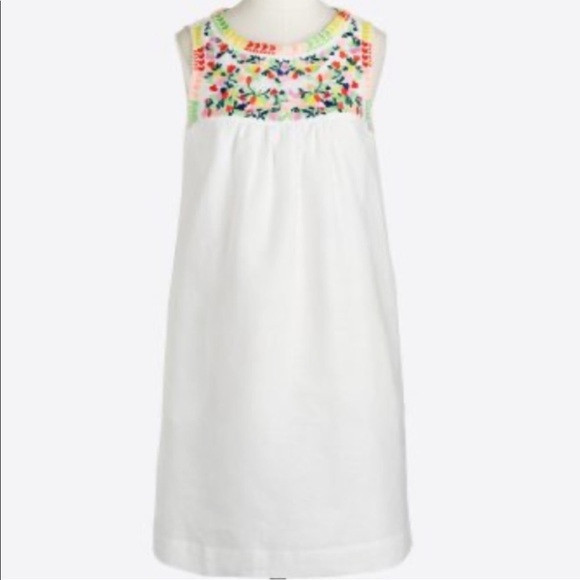 J. Crew Factory Dresses & Skirts - J Crew Factory Embroidered Floral Dress